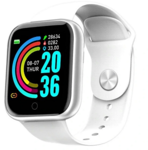 Smartwatch smartband męski damski uniwersalny zegarek sportowy L18s biały