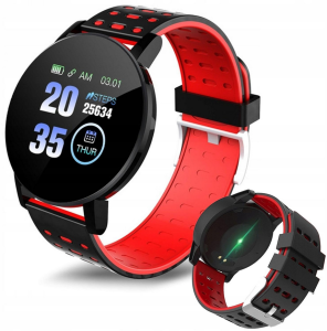 Smart Band 119s czarno-czerwony