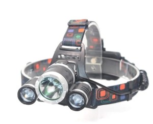 Latarka czołowa akumulatorowa mocna LED brak aku 1000 lumen T6