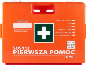 Apteczka pierwszej pomocy / PK-MOT / AZP20 - K20.MIX+a