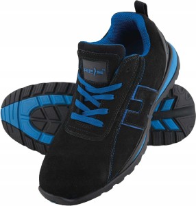 BUTY BEZPIECZNE / REIS / czarno-niebieski / Rozmiar 36 / BRCHILE36