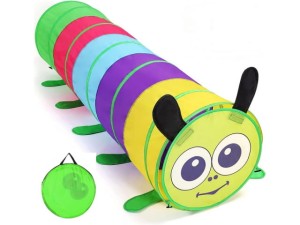 TUNEL NAMIOT GĄSIENICA SKŁADANY TOR PRZESZKÓD +BAG