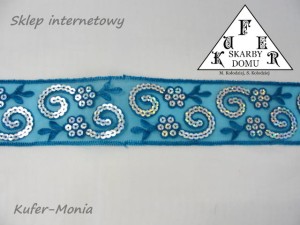 Taśma z cekinami 01120