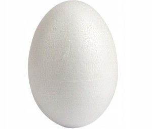 Jajko styropianowe 20 cm dwuczęsciowe