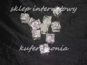 Koraliki Metalowe, 10 mm, 10szt, wzór 0097,