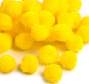 Pompony fi 10 mm ( 100 szt )